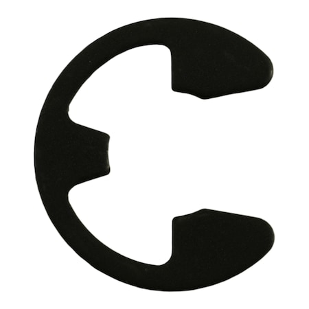 Midwest Fastener External-E Retaining Ring, Steel Zinc Plated Finish, 3/8 in Shaft Dia, 20 PK 70693